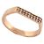 ANELLO VANRYCKE SIGNETTO BONNIE E CLYDE BB1R1-01-46 46 ORO 18K DIAMANTI D'oro