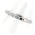 Autre Marque Vendome Aoyama Halb-Ewigkeit Diamantring Pt950 - Ansicht 3