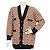 Chaqueta Sandro Marrón de Viscosa Castaño - vista 5