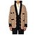 Chaqueta Sandro Marrón de Viscosa Castaño - vista 6