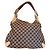 Gucci Borsa Charlotte in tessuto e pelle Bianco sporco