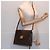 Céline Borsa a spalla in tela Macadam CELINE in pelle PVC marrone oro Auth ki4788 D'oro - vista 25
