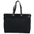 Hermès HERMES Herbag Cabas GM Tote Tasche Canvas Leder Schwarz Silber Auth ep5581 - Ansicht 13