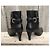Botines Stuart Weitzman de cuero negro - vista 4