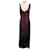 Autre Marque Galvan London Oxblood Sequined Burnished Valletta Dress Purple Polyester  ref.1675146