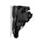 Sneakers alte Chanel CC in pelle nera e camoscio Nero - vista 10