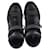 Sneakers alte Chanel CC in pelle nera e camoscio Nero - vista 4