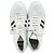 Sneakers alte a righe Moncler Monte Carlo in pelle bianca Bianco - vista 4