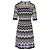 Missoni-Kleid mit Chevron-Muster - 2000er Mehrfarben - Ansicht 2