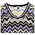 Missoni-Kleid mit Chevron-Muster - 2000er Mehrfarben - Ansicht 3