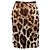 Falda de estampado de leopardo Dolce & Gabbana - años 10 Castaño