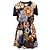 Abito stampato floreale Louis Vuitton - anni '10 Multicolore