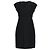 Vestido negro ajustado de Chanel - años 10