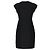 Vestido negro ajustado de Chanel - años 10 - vista 2
