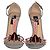 Valentino Garavani Sandali T Strap Valentino Love Blade in suede grigio - '10s Multicolore - vista 2