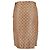 Saia de couro impressa com bolinhas Moschino Cheap and Chic - anos 10 Marrom - vista 3