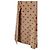 Saia de couro impressa com bolinhas Moschino Cheap and Chic - anos 10 Marrom - vista 5