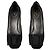 Bow Prada Peeptoe-Pumps - 10er Jahre Schwarz - Ansicht 3
