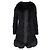 Abrigo de shearling Moschino Cheap and Chic con piel - años 10 Negro