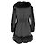 Abrigo de shearling Moschino Cheap and Chic con piel - años 10 Negro - vista 2