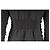 Abrigo de shearling Moschino Cheap and Chic con piel - años 10 Negro - vista 3