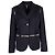 DKNY-Jacke mit Kunstlederbesätzen - 2000er Schwarz