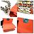 Borsa a spalla in pelle tweed Chanel Boy con catena Arancione - vista 6