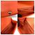 Borsa a spalla in pelle tweed Chanel Boy con catena Arancione - vista 7