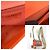 Borsa a spalla in pelle tweed Chanel Boy con catena Arancione - vista 8