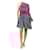 Autre Marque Purple one-shoulder sequin mini dress - size UK 12 Polyester  ref.1675963