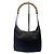 Gucci Diana Borsa a mano in nylon e bambù marrone scuro