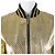 Gucci Lammleder Bomberjacke mit GUCCY-Logo Golden - Ansicht 4