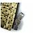 Gucci Lammleder Bomberjacke mit GUCCY-Logo Golden - Ansicht 7