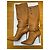 Balmain Robin Stiefel aus cognacfarbenem Leder Beige - Ansicht 10