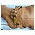 Balmain Robin Stiefel aus cognacfarbenem Leder Beige - Ansicht 5