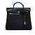 Zaino Hermès Herbag in Tela Nera e Pelle x2 Pristine Hermes Nero - vista 2
