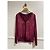 LOUIS VUITTON Strickwaren T.International XS Wolle Bordeaux