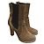 PRADA Botas de tornozelo T.EU 36.5 Camurça Bege