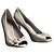 Gucci Absatzschuhe Grau Leder 38.5
