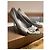 Gucci Absatzschuhe Grau Leder 38.5 - Ansicht 12