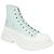 Tread Slick Stiefel 'Hellgrüner Graffiti' von Alexander McQueen