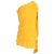 Vestido mini sem alças Adam Lippes em seda amarela Amarelo - vista 3