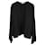Autre Marque Frankie Shop Crewneck Sweatshirt in Black Cotton  ref.1678066
