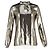 Blusa Lamé en Forma de Gota en Seda Dorada de Lanvin Dorado Metálico - vista 4