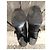 Botas Prada de cuero negro con hebilla - vista 6