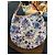 Gucci Hobo in tela blu Flora con morsetto a onda - vista 6