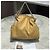 Vintage CHANEL Soft Hobo Bag Caramel Silver hardware - view 2