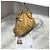 Vintage CHANEL Soft Hobo Bag Caramel Silver hardware - view 3