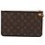 LOUIS VUITTON Monogram Neverfull MM Pouch Zubehör Pouch LV Auth 89659 Monogramm - Ansicht 2