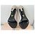Prada Asymmetric Peep Toe Ankle Booties Grau - Ansicht 10